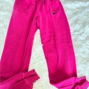 Nike Kids Fuchsia Joggers
